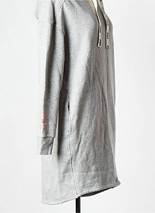 Robe courte col rond gris UGG femme