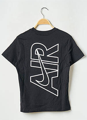 T-shirt col rond noir NIKE fille