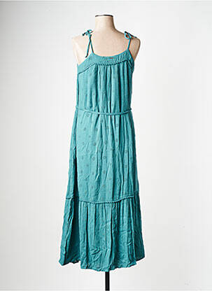 Robe longue vert IKKS femme