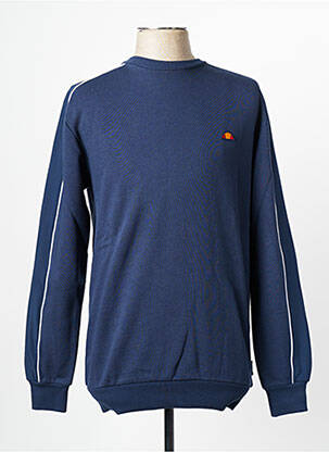 Sweat-shirt col rond bleu ELLESSE homme