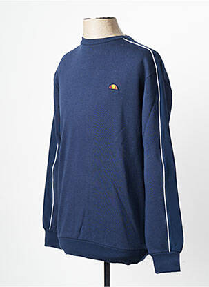 Sweat-shirt col rond bleu ELLESSE homme