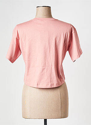 T-shirt col rond rose CHAMPION femme
