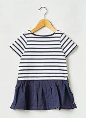 Robe mi-longue blanc PETIT BATEAU pour fille seconde vue
