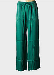 Pantalon droit vert LA FEE MARABOUTEE pour femme seconde vue
