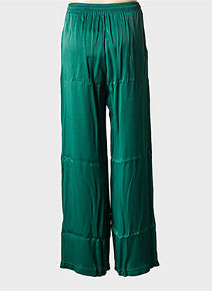 Pantalon droit vert LA FEE MARABOUTEE femme
