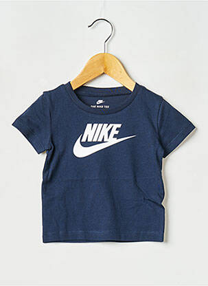 T-shirt col rond bleu NIKE garçon
