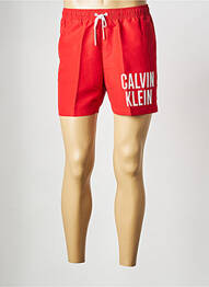 Short de bain rouge CALVIN KLEIN homme