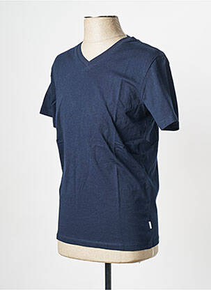 T-shirt bleu JACK & JONES homme