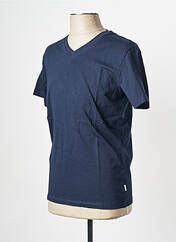 T-shirt bleu JACK & JONES pour homme seconde vue