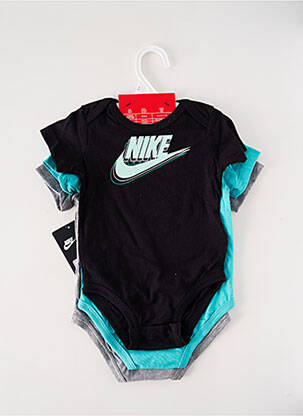 Body lingerie col rond gris NIKE garçon