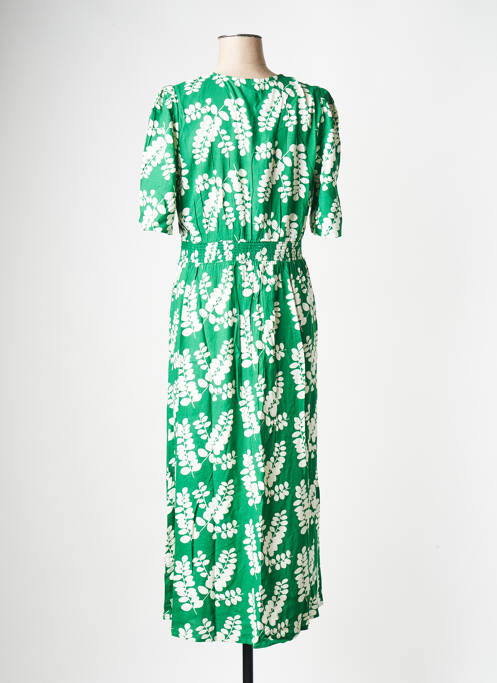 Robe longue vert AN' GE pour femme