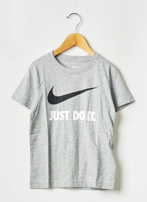 T-shirt gris NIKE pour garçon