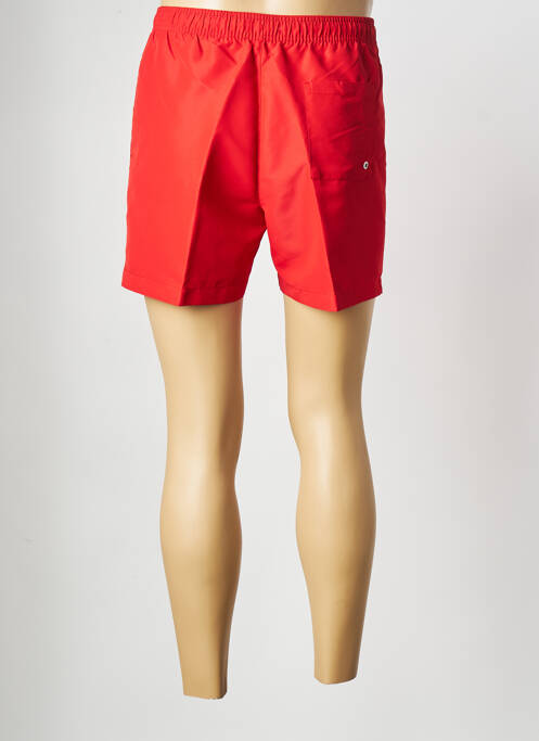 Short de bain rouge CALVIN KLEIN pour homme