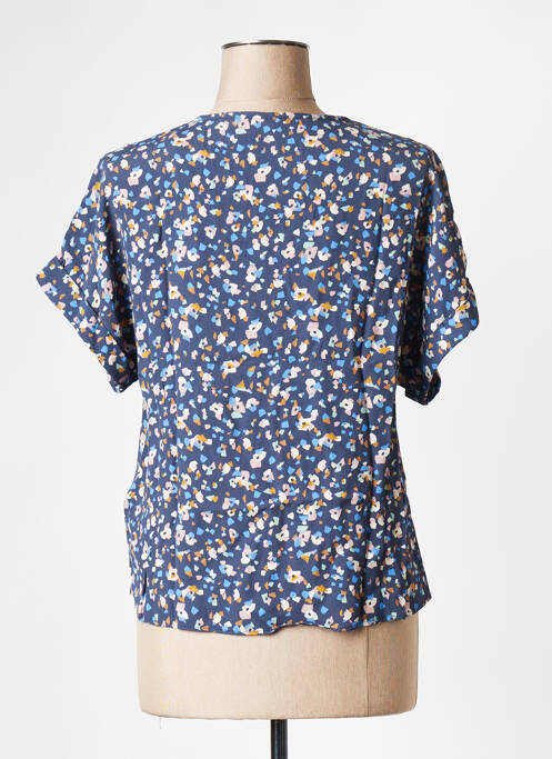 Top bleu I.CODE (By IKKS) pour femme