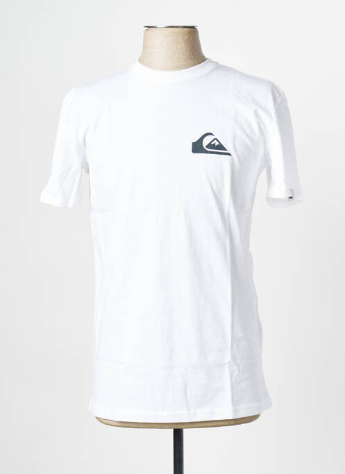 T-shirt blanc QUIKSILVER pour homme