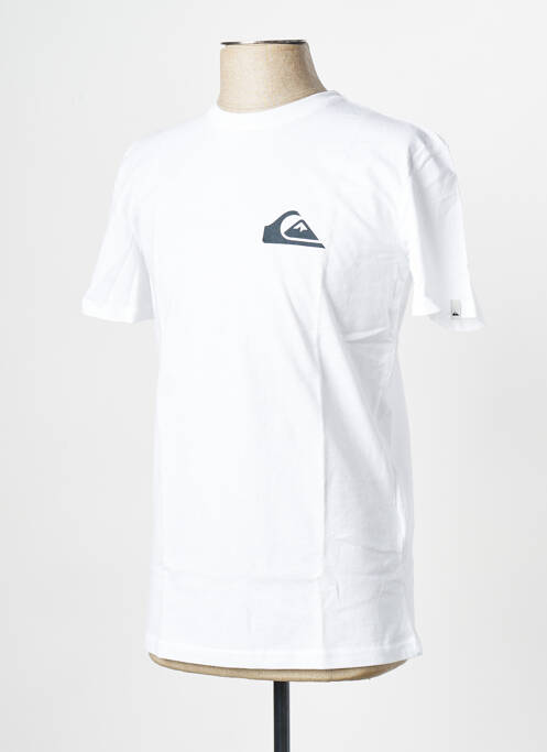 T-shirt blanc QUIKSILVER pour homme