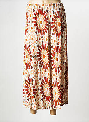 Jupe longue orange STELLA FOREST femme
