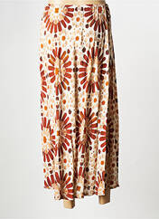 Jupe longue orange STELLA FOREST pour femme seconde vue