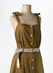 Robe courte vert LA PETITE FRANCAISE pour femme seconde vue