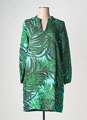 Robe courte vert LA FEE MARABOUTEE pour femme seconde vue
