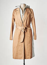 Trench marron I.CODE (By IKKS) femme