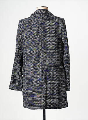 Manteau court bleu IKKS femme