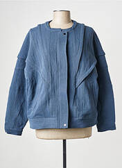 Blouson bleu SEE U SOON pour femme seconde vue