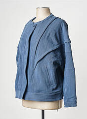 Blouson bleu SEE U SOON pour femme seconde vue