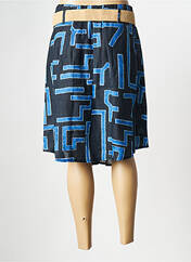 Mini-jupe bleu LA FEE MARABOUTEE pour femme seconde vue