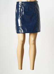 Mini-jupe bleu LA FEE MARABOUTEE femme