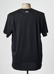 T-shirt noir FILA pour homme seconde vue