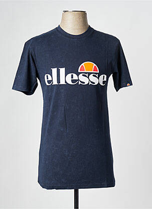 T-shirt col rond bleu ELLESSE homme
