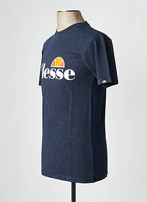 T-shirt col rond bleu ELLESSE homme