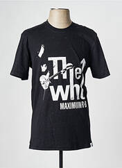 T-shirt noir ONLY & SONS pour homme seconde vue