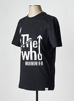 T-shirt col rond noir ONLY & SONS homme