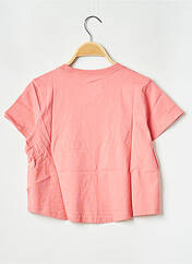 T-shirt rose NIKE pour fille seconde vue