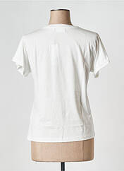 T-shirt blanc CALVIN KLEIN pour femme seconde vue