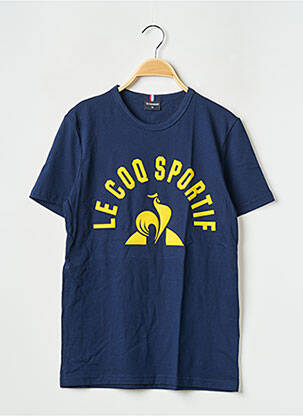 T-shirt col rond bleu LE COQ SPORTIF homme