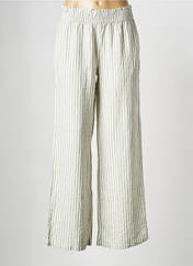 Pantalon large blanc B.YOUNG pour femme seconde vue