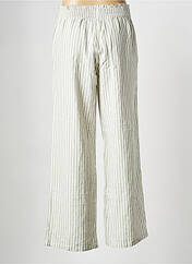 Pantalon large blanc B.YOUNG pour femme seconde vue