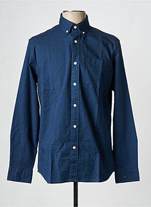 Chemise manches longues bleu SELECTED homme