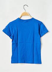 T-shirt bleu ADIDAS pour enfant seconde vue