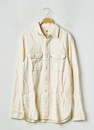 Chemise manches longues beige LEVI'S homme