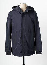 Blouson capuche bleu GEOX homme
