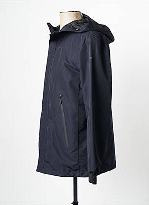 Blouson capuche bleu GEOX homme