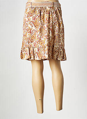 Mini-jupe marron LA PETITE FRANCAISE femme