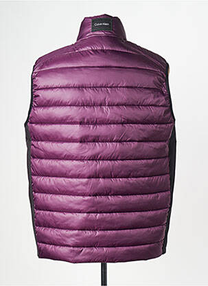 Doudoune col col montant rouge CALVIN KLEIN homme