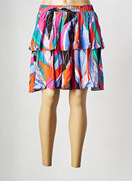 Mini-jupe orange Y.A.S femme