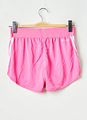 Short rose ADIDAS fille