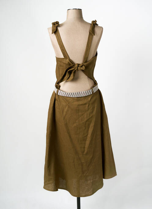 Robe courte vert LA PETITE FRANCAISE pour femme
